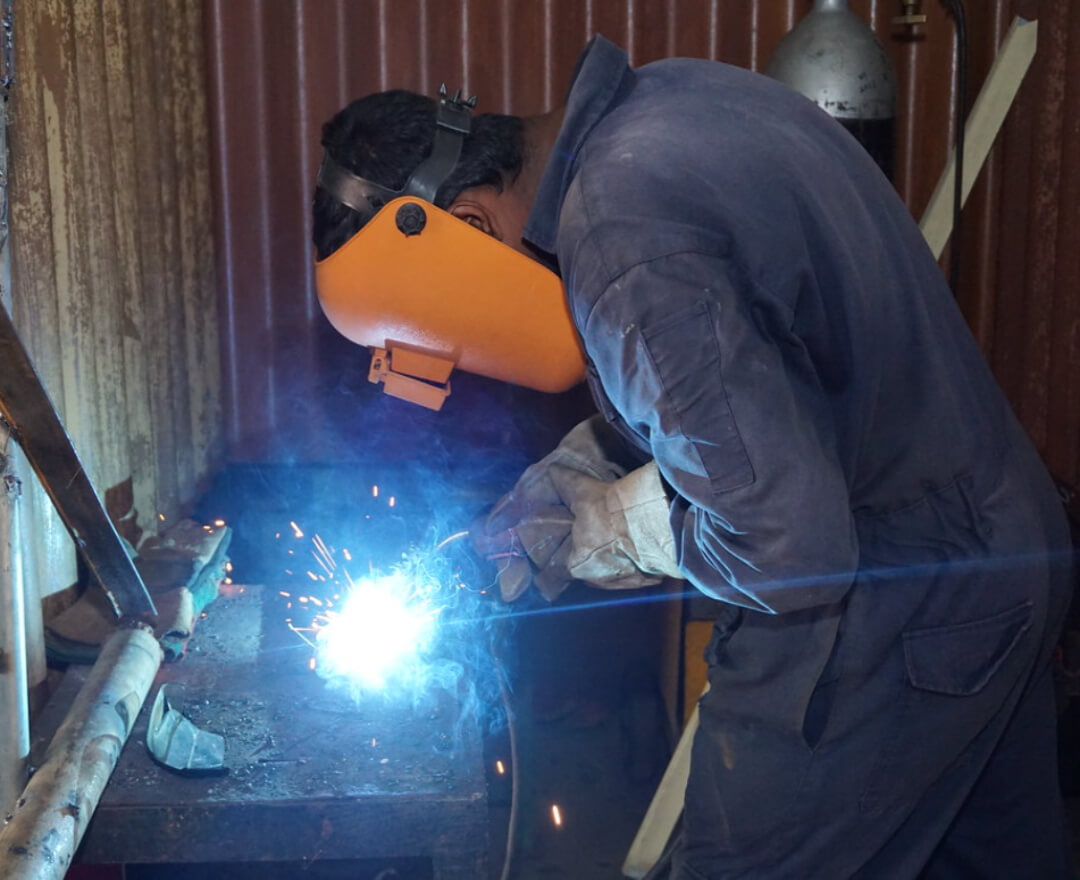 Person Welding